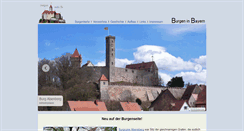 Desktop Screenshot of burgenseite.de